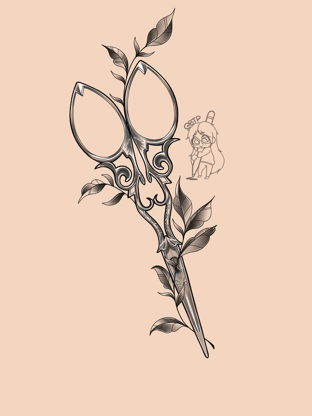 Antique Scissors